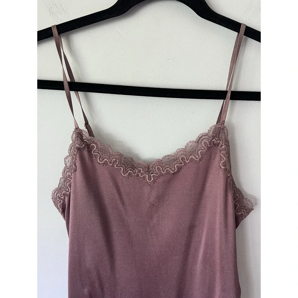 Uwila Warrior Soft Silk Lace Camisole in Toffee Size XS NWT Romantic